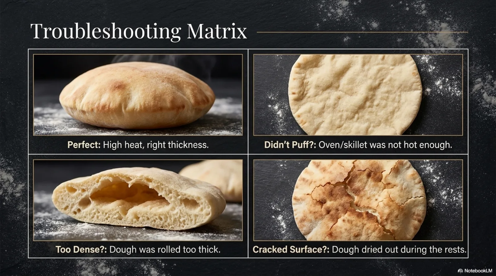 Homemade Pita Pocket step 12 visual guide