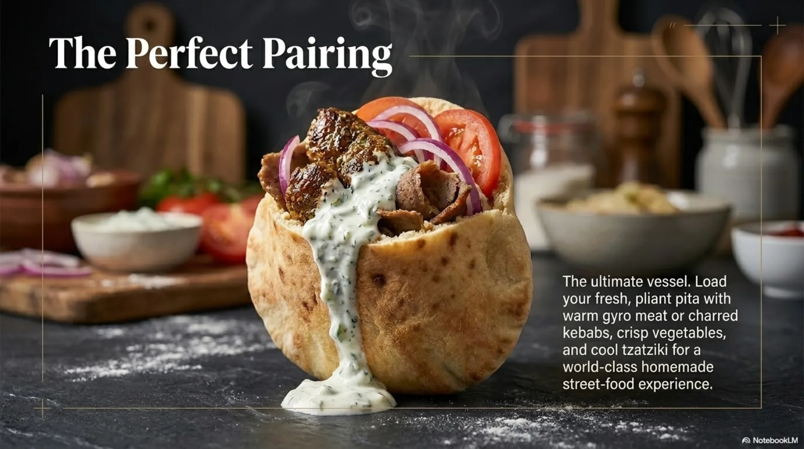 Homemade Pita Pocket step 14 visual guide