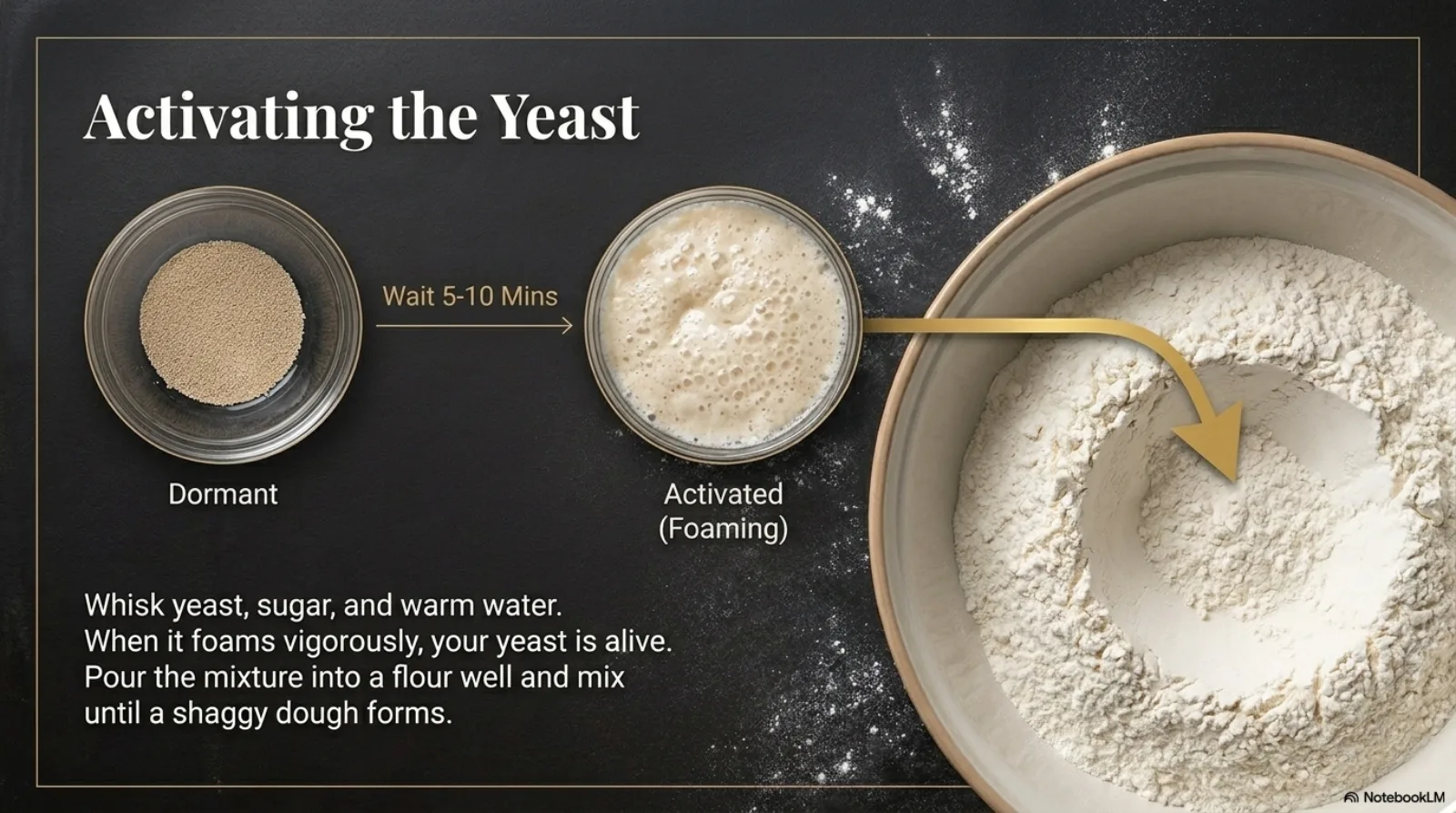 Homemade Pita Pocket step 3 visual guide