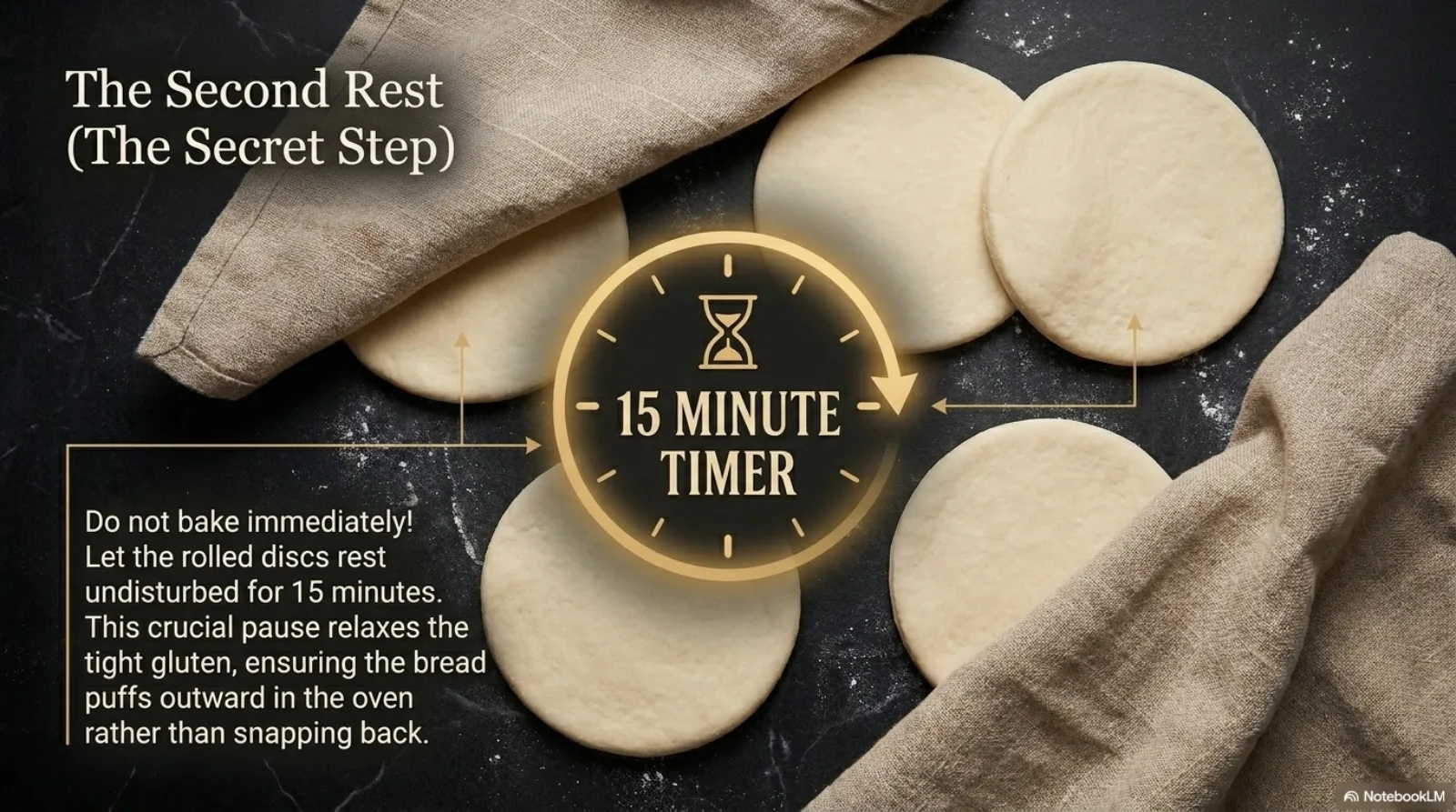 Homemade Pita Pocket step 8 visual guide