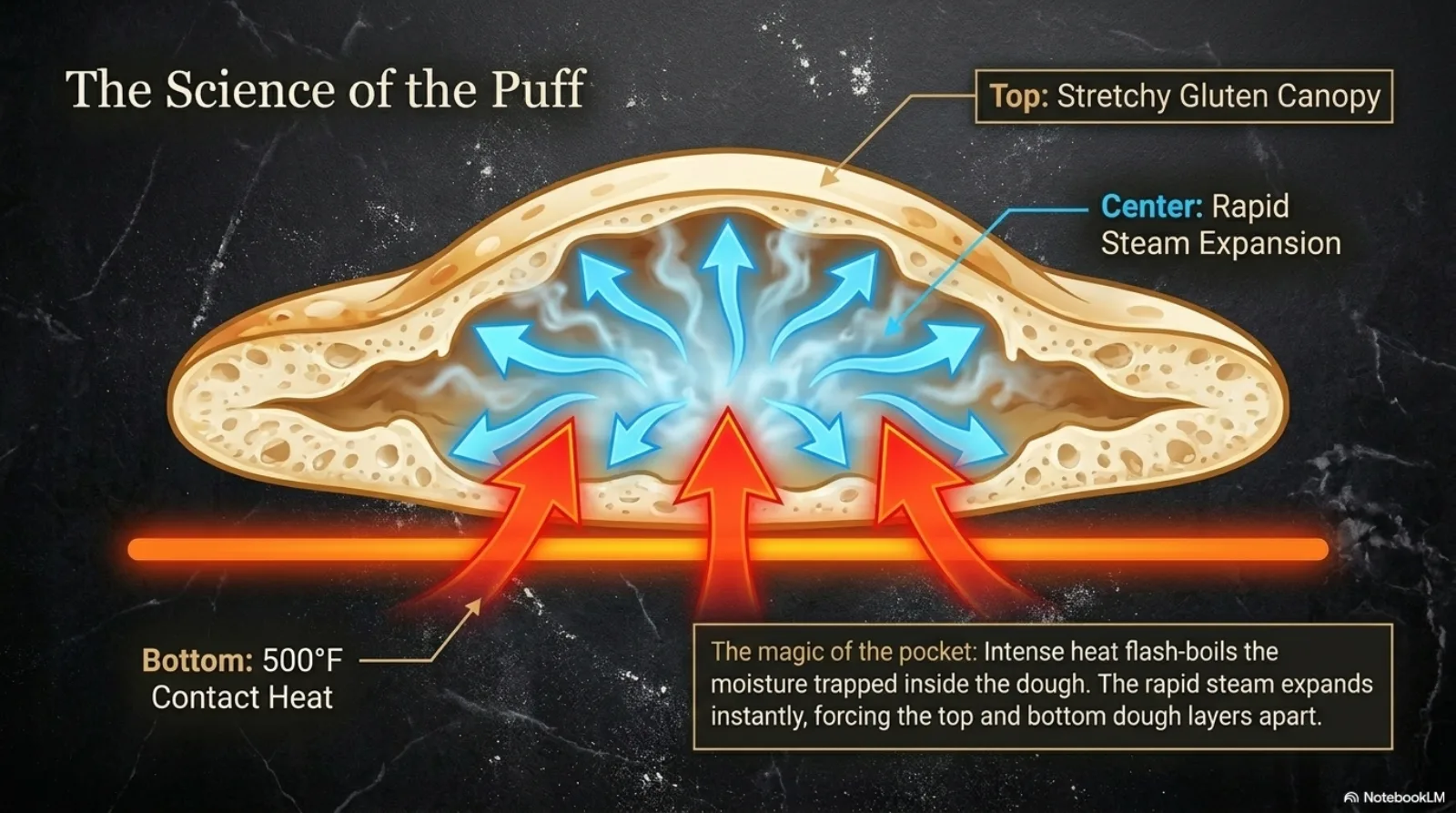 Homemade Pita Pocket step 9 visual guide
