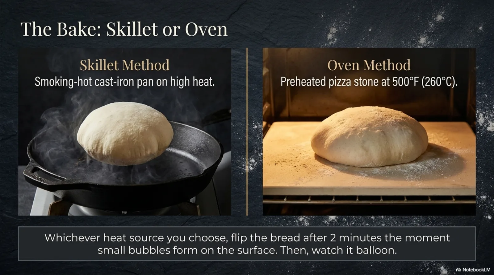 Homemade Pita Pocket step 10 visual guide